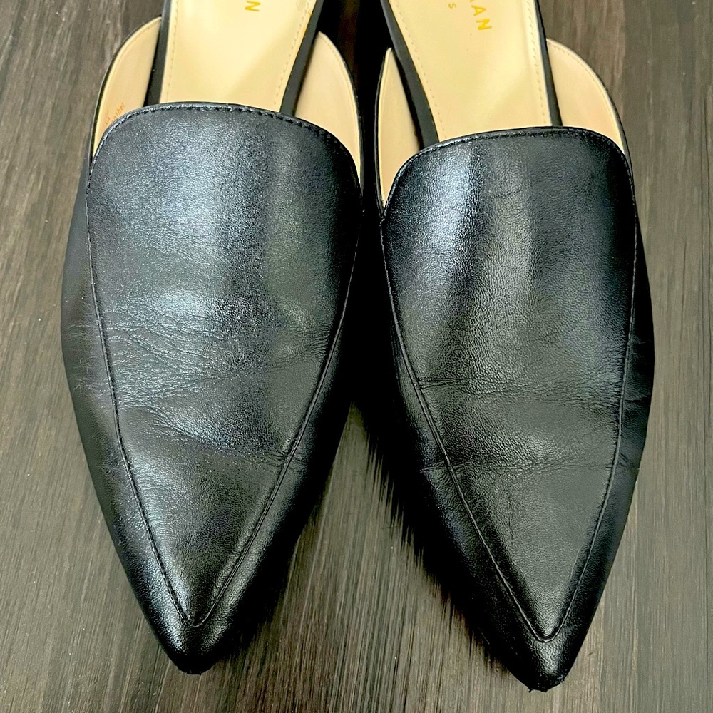 Cole Haan Black Mules 6.5